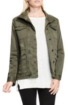 Women's Two By Vince Camuto Stretch Sateen Cargo Jacket