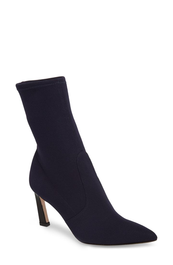 Women's Stuart Weitzman Rapture 75 Bootie M - Blue