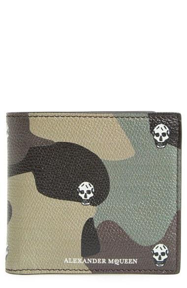 Men's Alexander Mcqueen Leather Wallet -