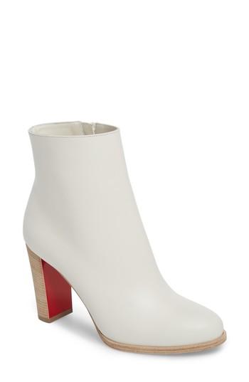 Women's Christian Louboutin Adox Boot Us / 39eu - White