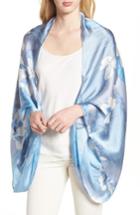 Women's Nordstrom Silk Shrug Kimono, Size - Blue
