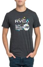 Men's Rvca Dmote Anp T-shirt, Size - Black