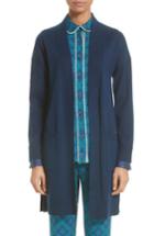 Women's St. John Collection Jersey Cashmere Blend Sparkle Knit Jacket