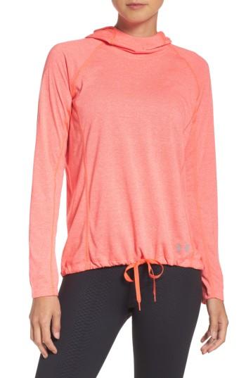 Women's Under Armour Threadborne Training Hoodie - Red