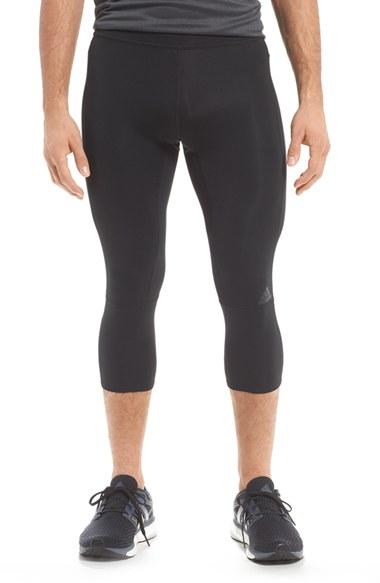 Men's Adidas Supernova Three-quarter Performance Tights