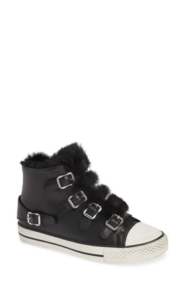 Women's Ash Valko High Top Sneaker Eu - Black