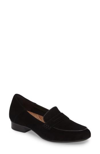 Women's Clarks Keesha Cora Loafer W - Black