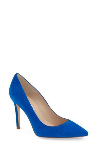Women's L.k. Bennett 'fern' Pointy Toe Pump .5us / 36.5eu - Beige