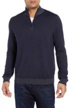 Men's Bugatchi Quarter Zip Pullover