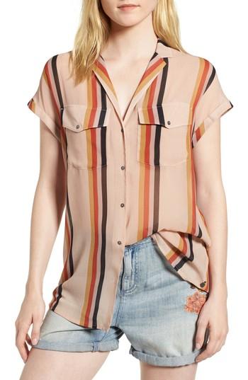 Women's Scotch & Soda Longline Shirt - Pink