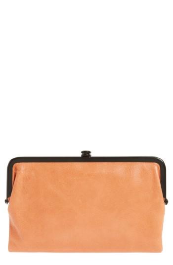 Women's Hobo Glory Leather Wallet - Grey
