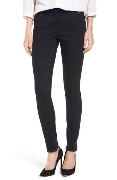 Women's Jag Jeans Side Zip Skinny Stretch Denim Pants