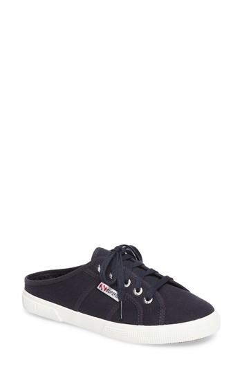 Women's Superga 2288 Sneaker Mule Us / 37.5eu - Blue