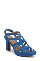 Women's Naturalizer Flora Curvy Cage Sandal .5 M - Blue