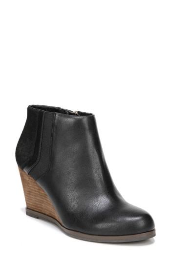 Women's Dr. Scholl's Patch Bootie M - Black