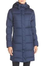 Women's Patagonia 'down With It' Water Repellent Parka - Blue