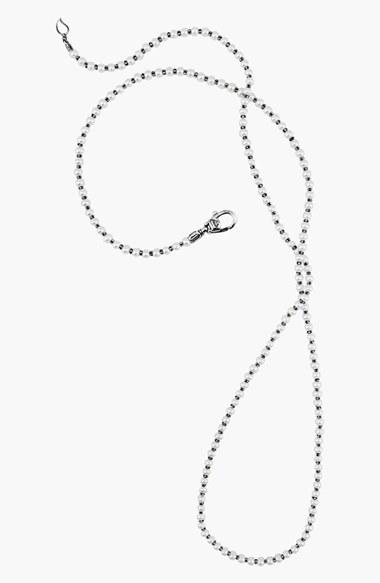 Women's Lagos 'luna' Long Micro Bead & Pearl Necklace