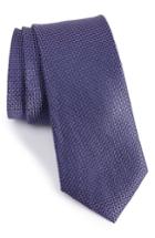 Men's Calibrate Pop Dot Silk Tie, Size - Purple