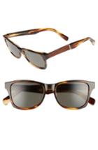 Men's Shwood 'canby' 53mm Polarized Sunglasses - Tortoise/ Mahogany Burl/ Grey