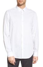 Men's Theory Murray Slim Fit Sport Shirt - White