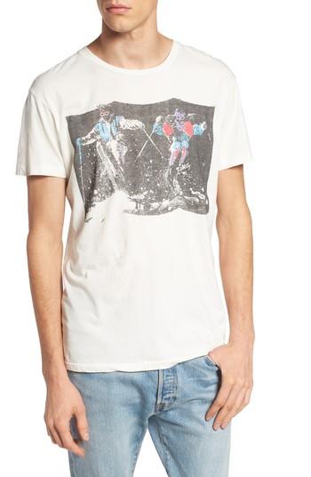 Men's Sol Angeles Pow Pow Crew Graphic T-shirt - Ivory