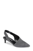 Women's Charles David Picasso Asymmetrical Slingback Pump .5 M - Red