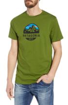 Men's Patagonia Fitz Roy Scope Crewneck T-shirt - Green
