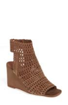 Women's Jeffrey Campbell Novalie Wedge Sandal .5 M - Brown