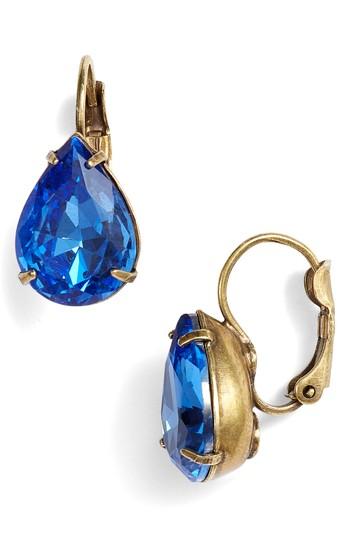 Women's Sorrelli Dew Drop Crystal Earrings