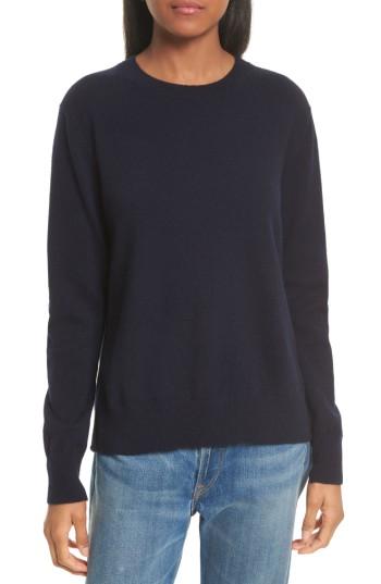 Women's Vince Cashmere Step Hem Sweater