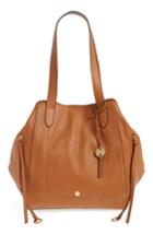 Lodis Los Angeles Sunset Boulevard Charlize Rfid Leather Tote - Brown