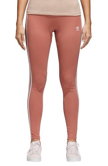 Women's Adidas 3-stripes Tights - Pink