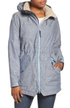 Women's Burton Prowess Fleece Lined Water Resistant Jacket - Blue