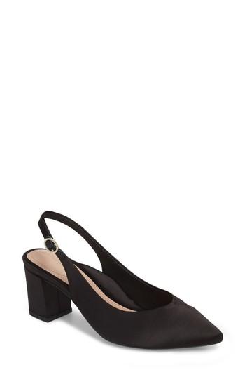Women's Taryn Rose Marcy Slingback Pump M - Black