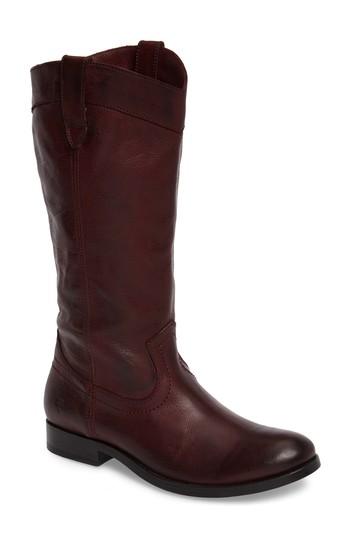 Women's Frye Melissa Pull-on Boot .5 M - Burgundy