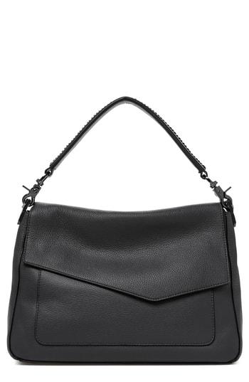 Botkier Cobble Hill Slouch Calfskin Leather Hobo - Black