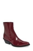 Women's Calvin Klein Adrianna Bootie M - Red