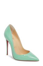Women's Christian Louboutin 'so Kate' Pointy Toe Pump .5us / 35.5eu - Blue