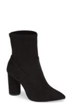 Women's Bcbg Ally Column Heel Bootie .5 M - Black