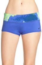 Women's Nike Cascade Kick Swim Shorts - Blue