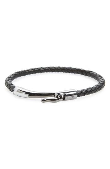 Men's Ted Baker London Chewer Braided Leather Bracelet