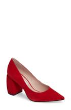 Women's James Chan Ellie Pump M - Red