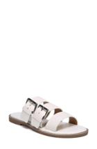 Women's Sarto By Franco Sarto Kasa Three Strap Slide Sandal M - White