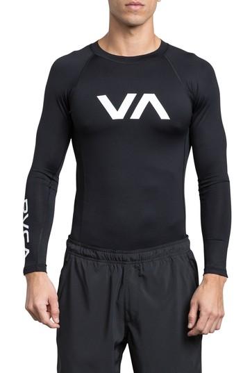Men's Rvca Sport Rashguard - Black