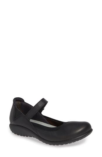 Women's Naot Kaoti Mary Jane Flat Us / 36eu - Black
