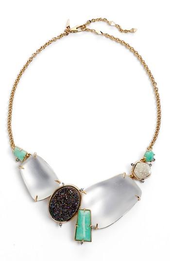 Women's Alexis Bittar Large Drusy Medallion Bib