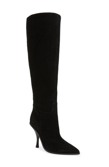 Women's Sigerson Morrison Halie Knee High Boot Eu - Black