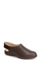 Women's Softwalk 'holland' Slingback Clog .5 M - Brown