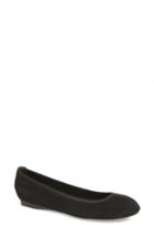 Women's Steve Madden Bamba Ballet Flat .5 M - Black