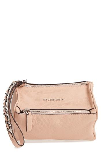 Women's Givenchy Pandora Wristlet Clutch - Beige